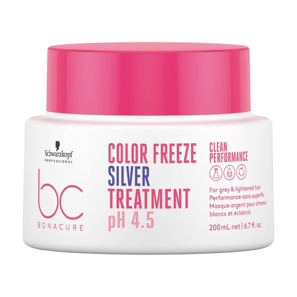schwarzkopf professional BC Clean Color Freeze Masque Argent 200ml Masque