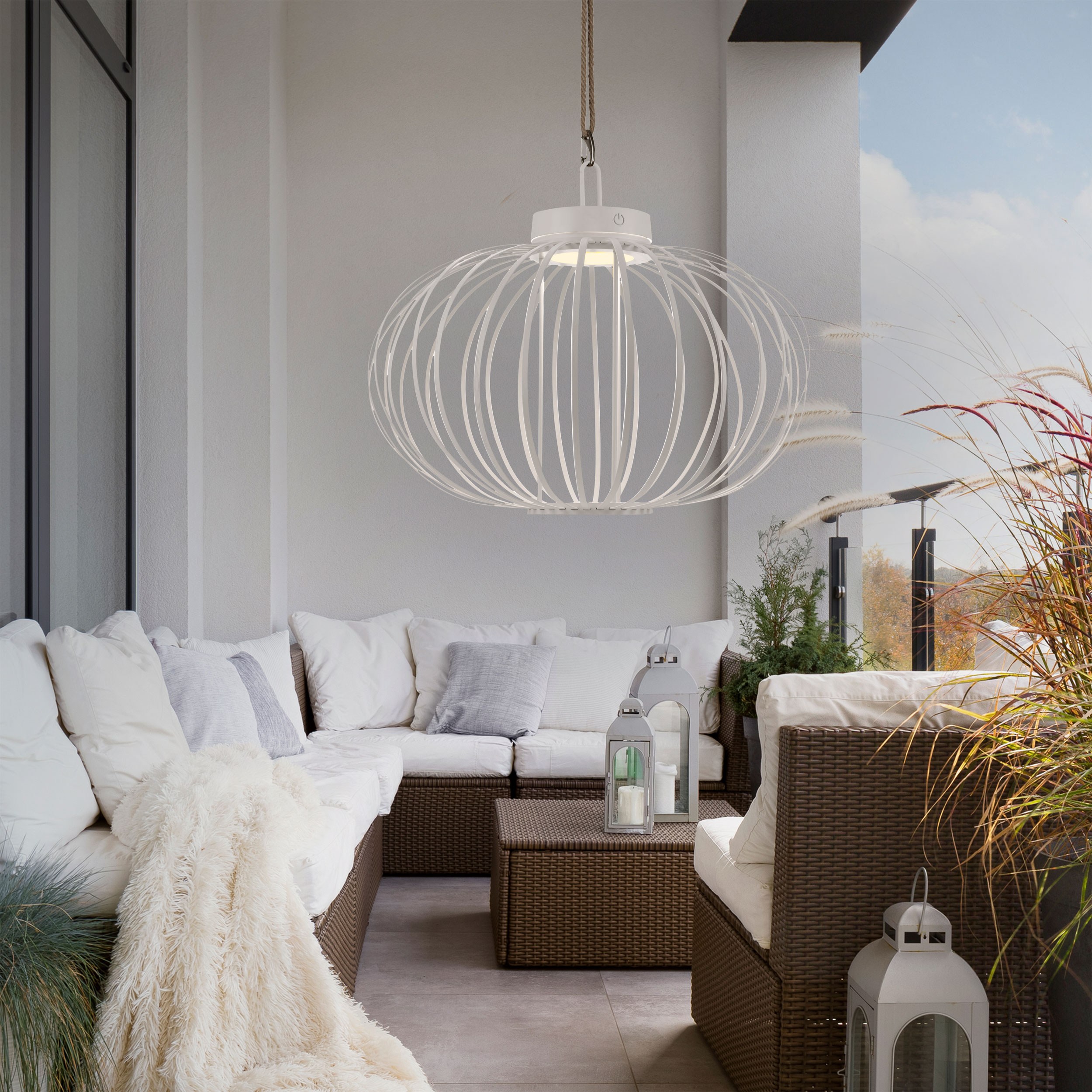 JUST LIGHT.LED-Akku-Tischleuchte 1flg
