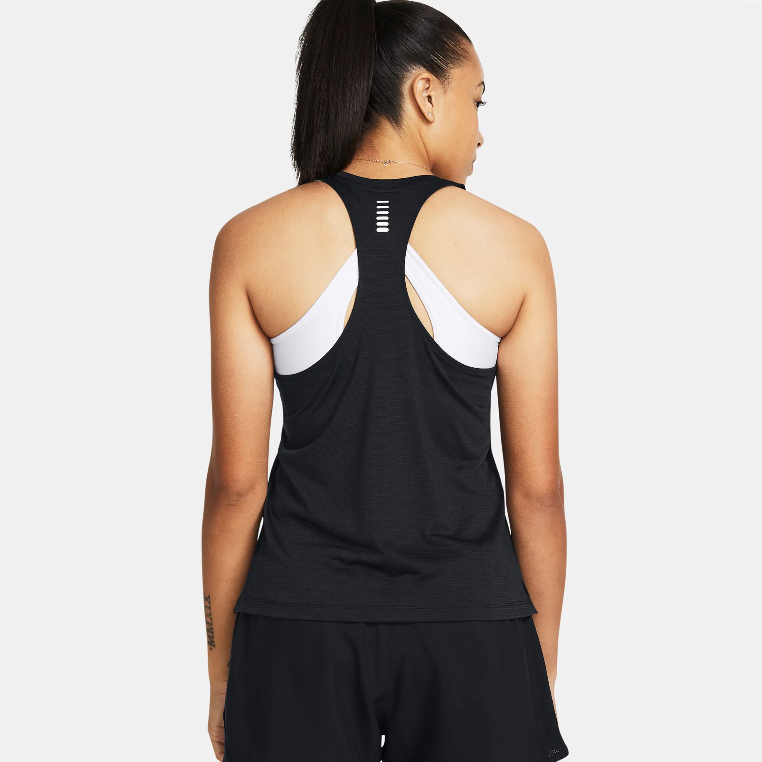Streaker Singlet Tank-Top Damen - Schwarz