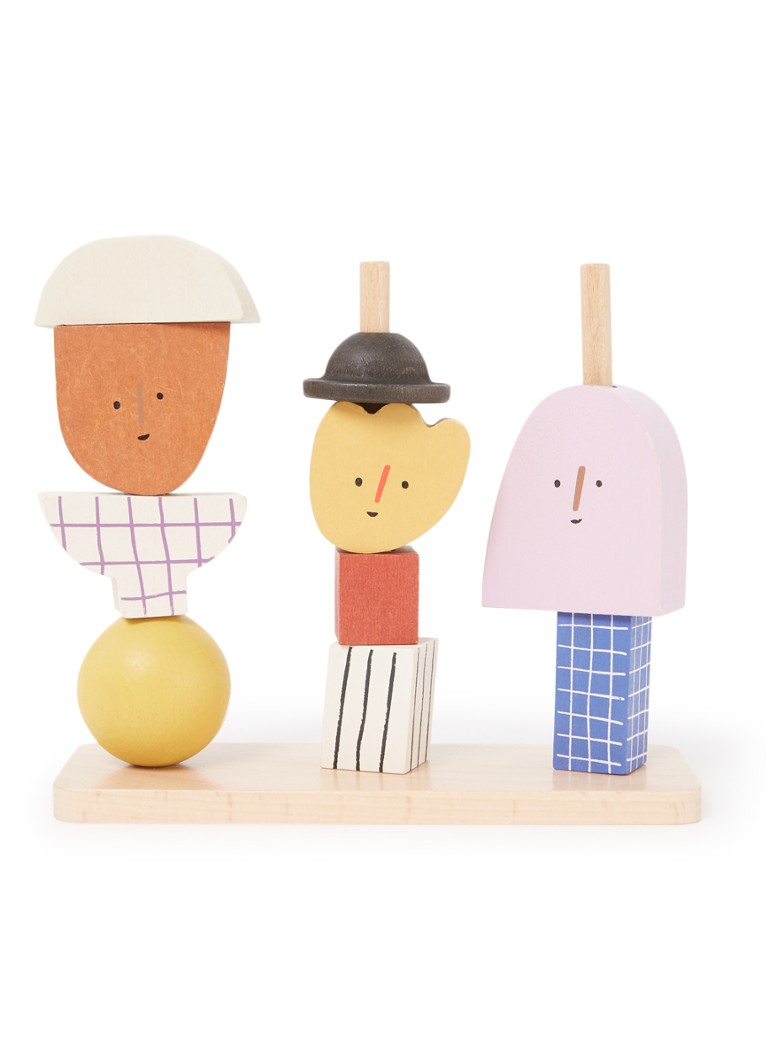 ferm LIVING koka figūriņu klucīši