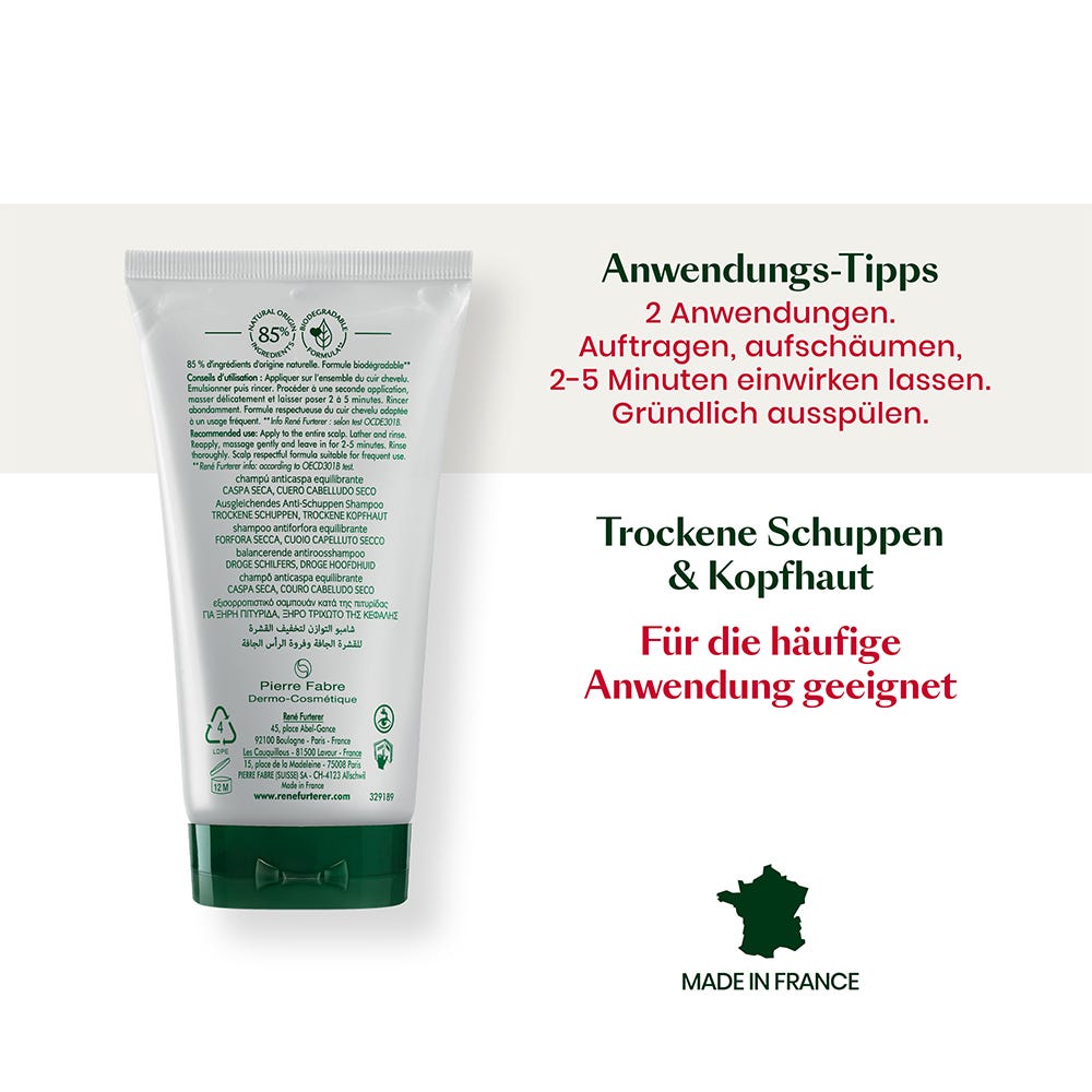 Rene Furterer NEOPUR Anti-Schuppen Shampoo Trockene Schuppen 150 ml