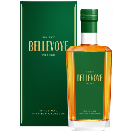 WHISKY BELLEVOYE VERT - EN ETUI