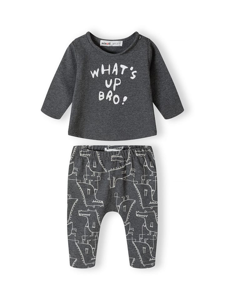 Minoti 5tlg. Set: Body & Leggings LM SET 5 in grau günstig kaufen 92/98