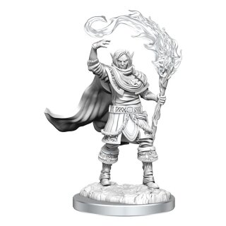 D&D Nolzur's Marvelous Miniatures Miniatur unbemalt Elf Cleric Male (2)
