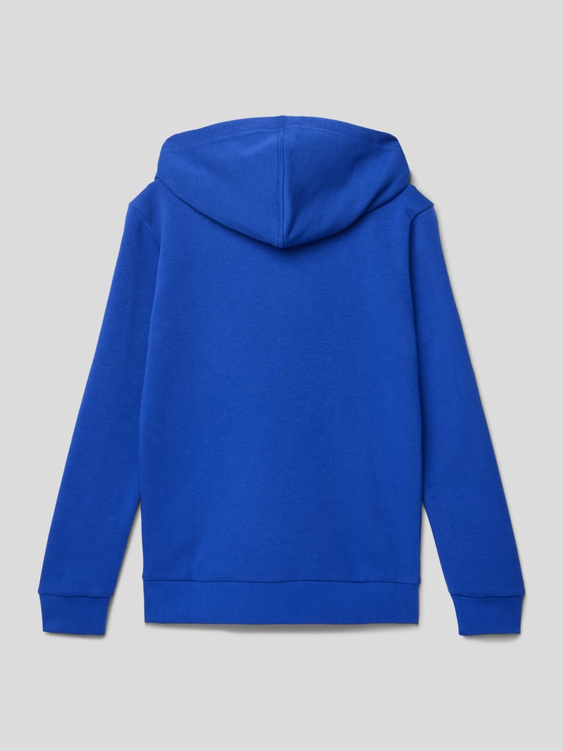 Hoodie mit Känguru-Tasche in royalblau