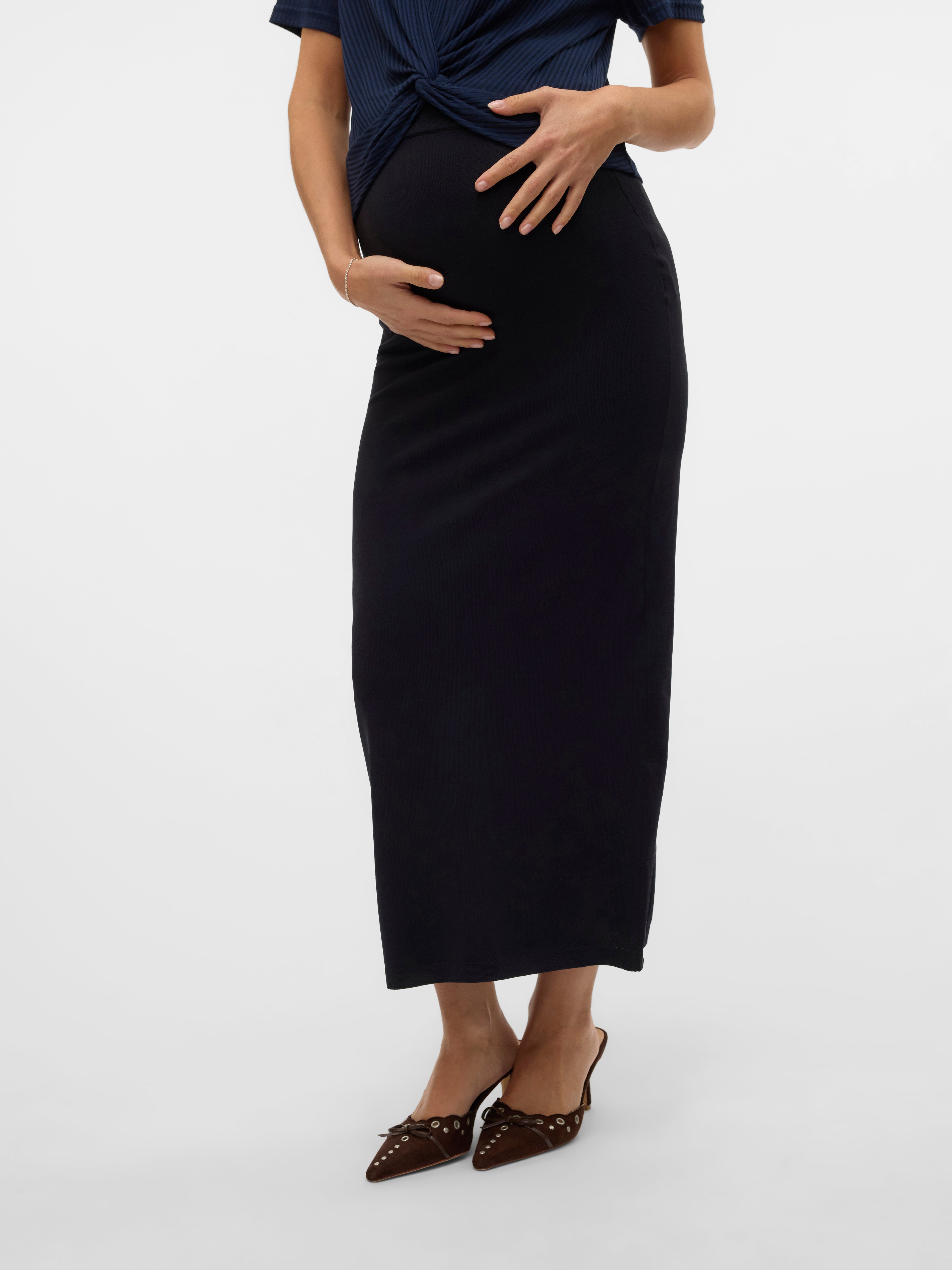 Hohe Taille Midirock