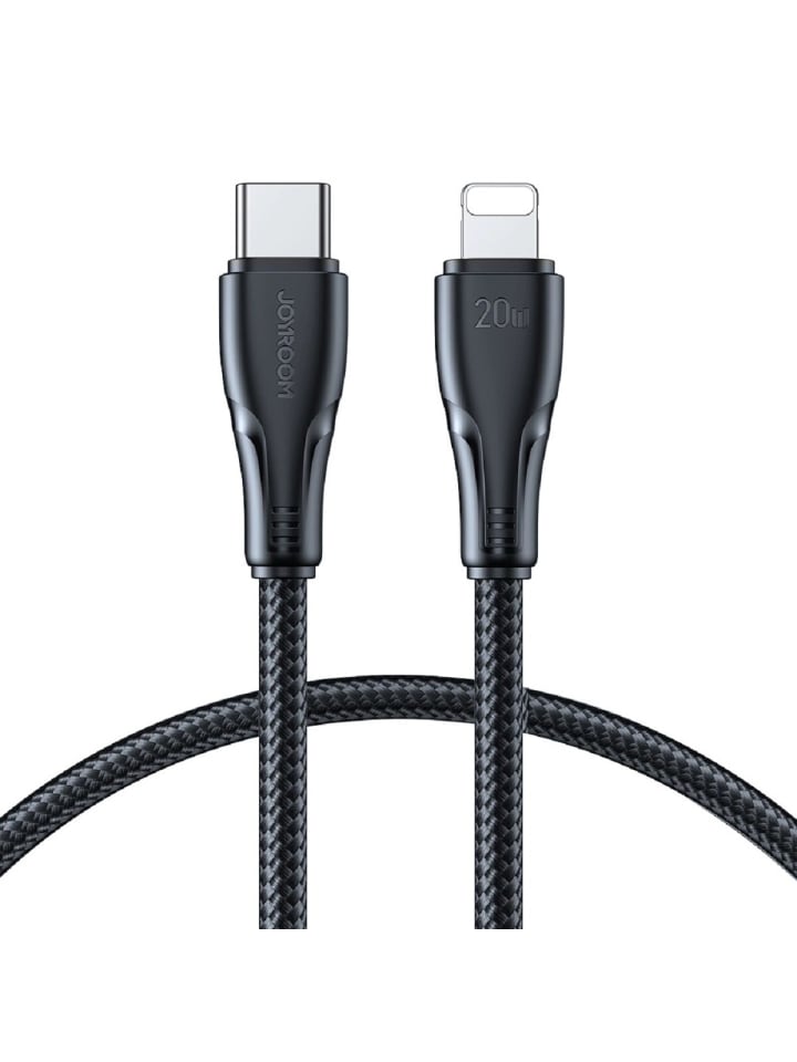 COFI 1453 Ladekabel Datenkabel USB Type-C kompatibel mit iPhone 0,25 20W in Schwarz günstig kaufen onesize