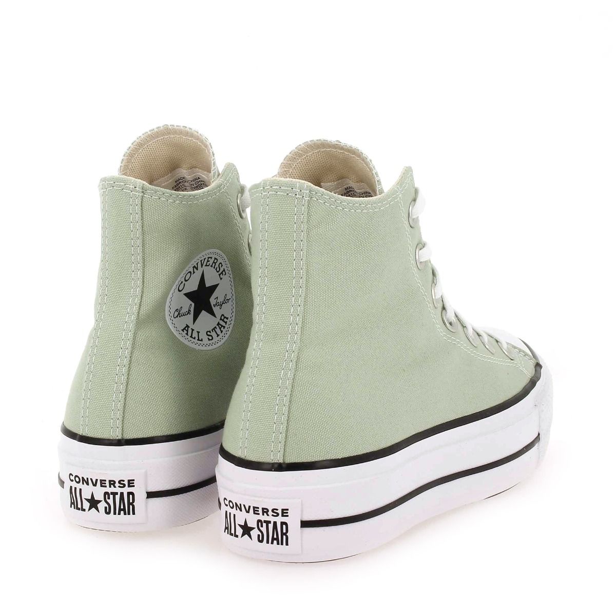 Converse  CTAS LIFT PLATFORM SUMMER 23 - Vert tilleul