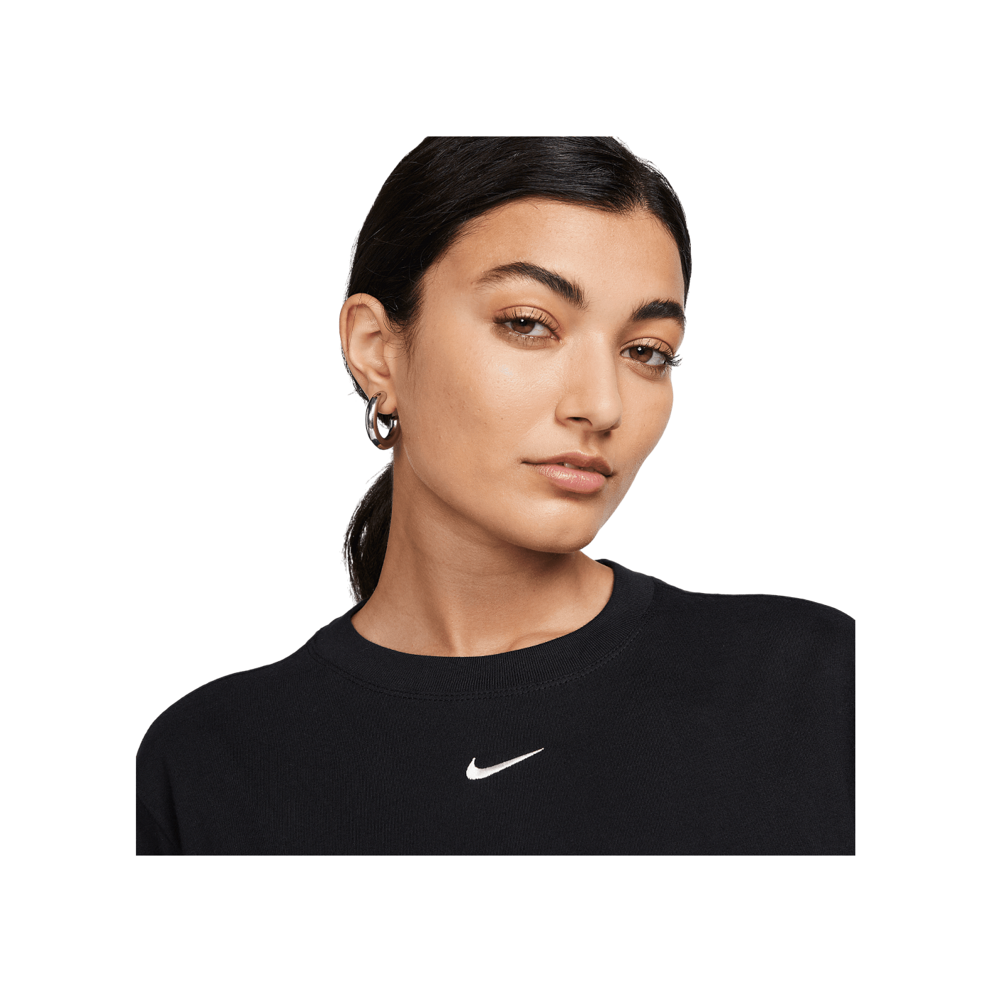 Nike T-Shirt Damen Schwarz F010