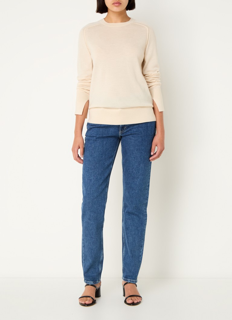 Jeans slim a vita media Calvin Klein, lavaggio scuro