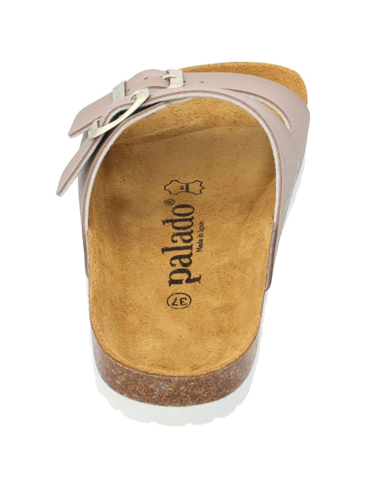 palado Pantoletten in beige matt günstig kaufen