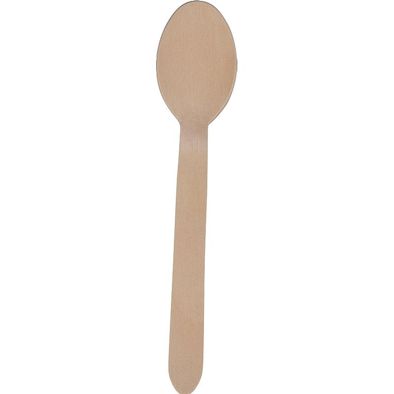 Natur Engangsskje 100-pk, av tre
