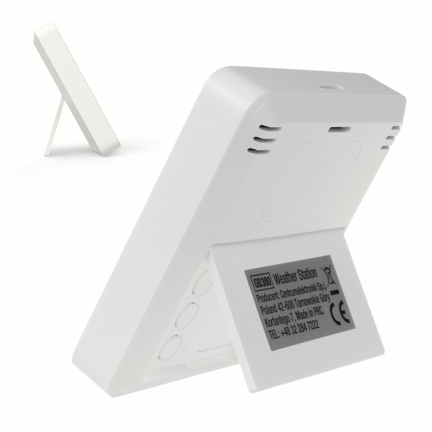 GreenBlue GB380 Wetterstation (Digitales Thermometer Hygrometer Wetterstation Uhr)