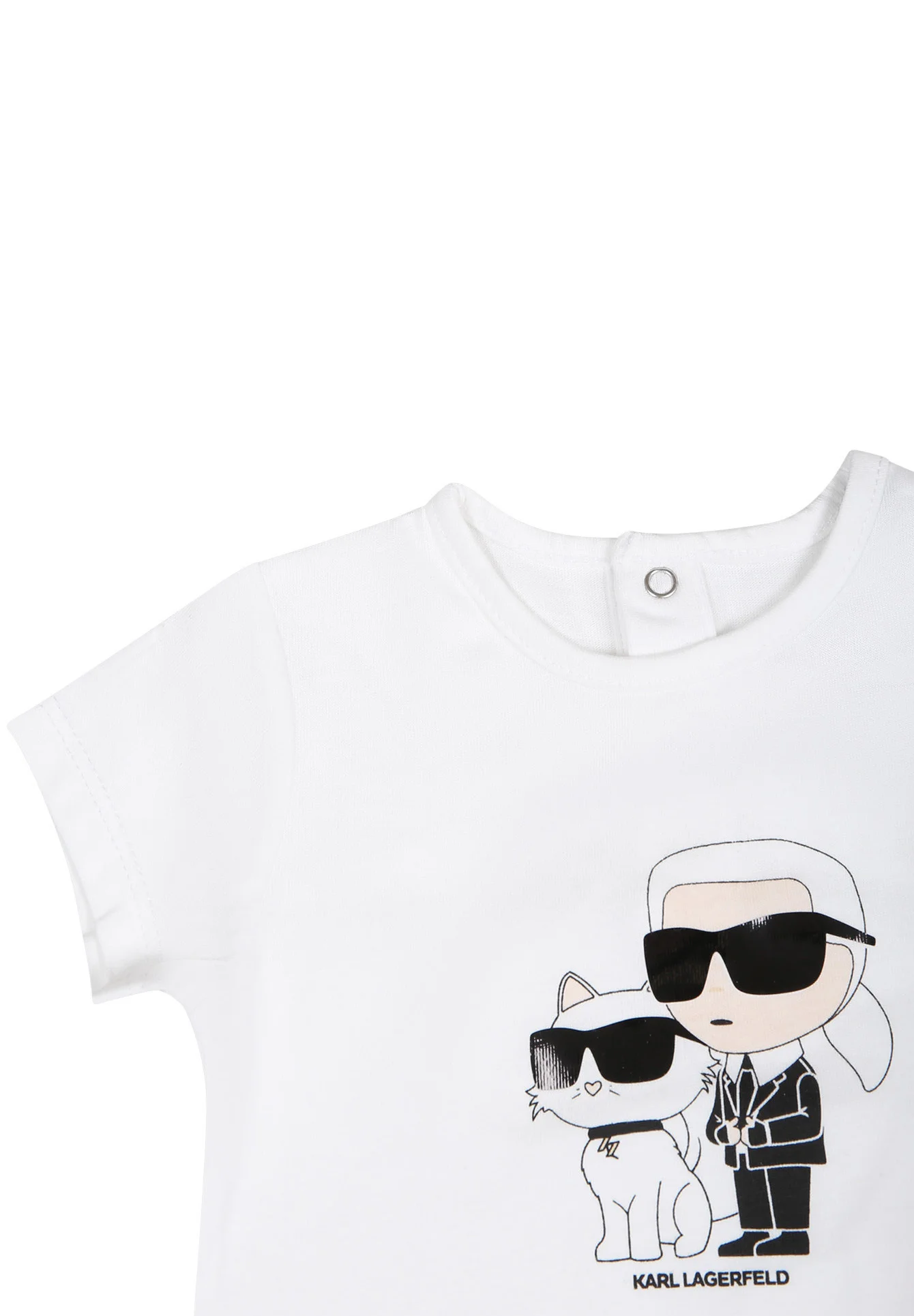 CONJUNTO INFANTIL KARL LAGERFELD - Camiseta con estampado