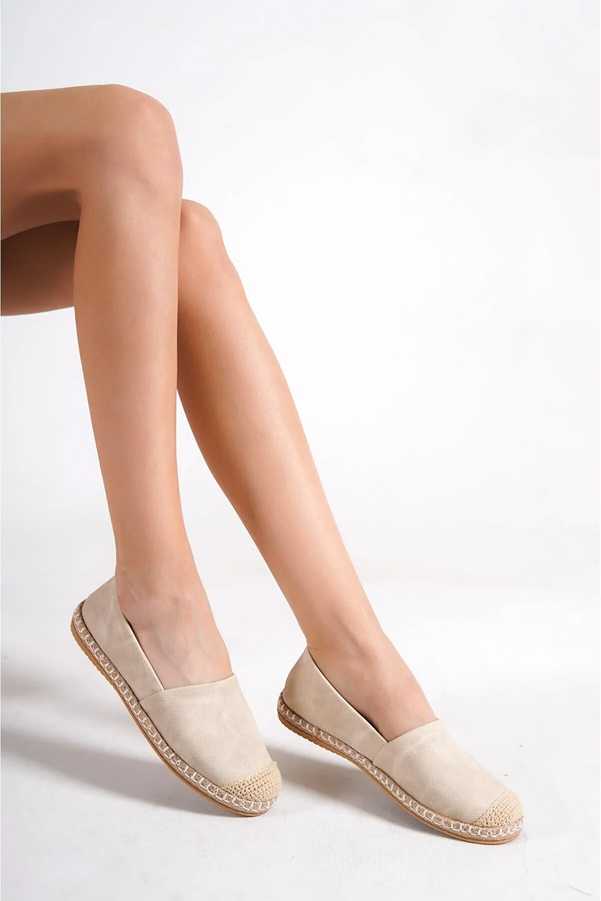 Capone Outfitters  Capone Beige Damen-Espadrille
