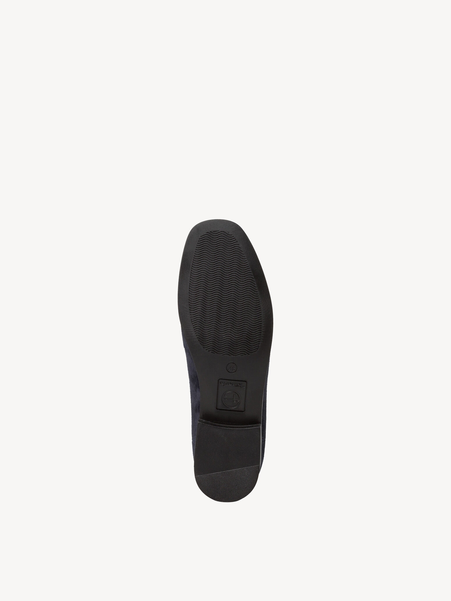 Slipper en cuir - bleu