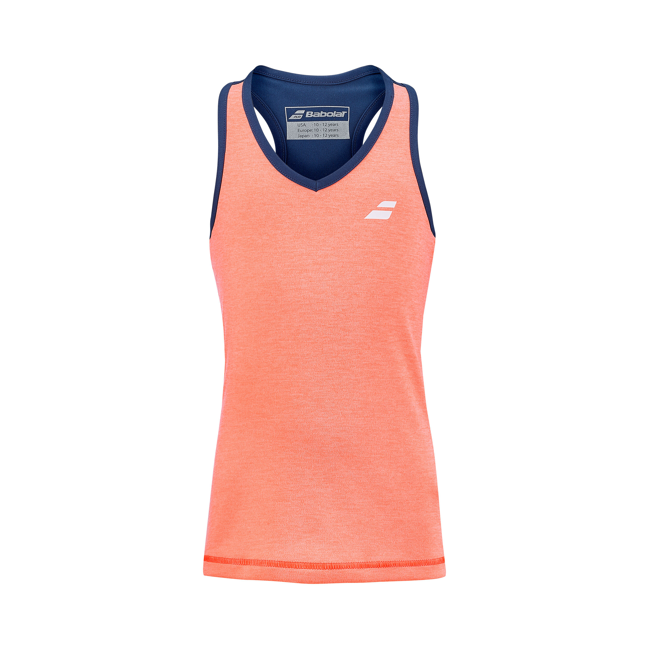 Play Tank-Top Mädchen - Koralle, Blau