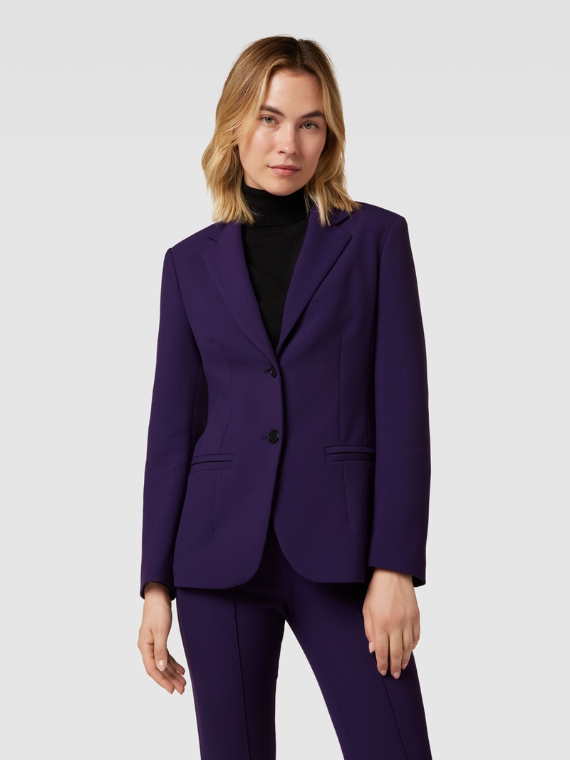 Blazer mit Viskose-Anteil in lila