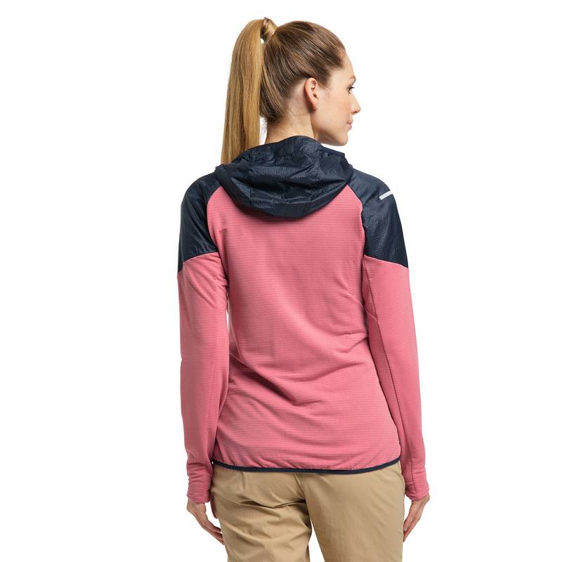 Haglöfs L.I.M Hybrid Hood Fleecejacke Damen