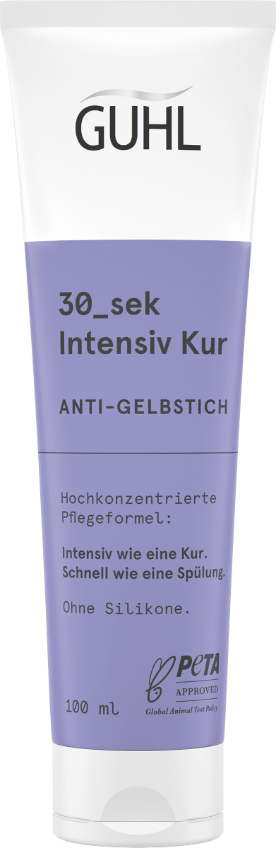 Haarkur 30_sek Anti-Gelbstich, 100 ml
