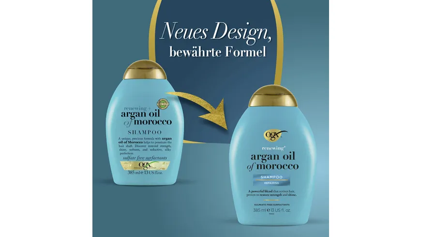 OGX renewing + argan oil of morocco SHAMPOO 385ml 385 ml