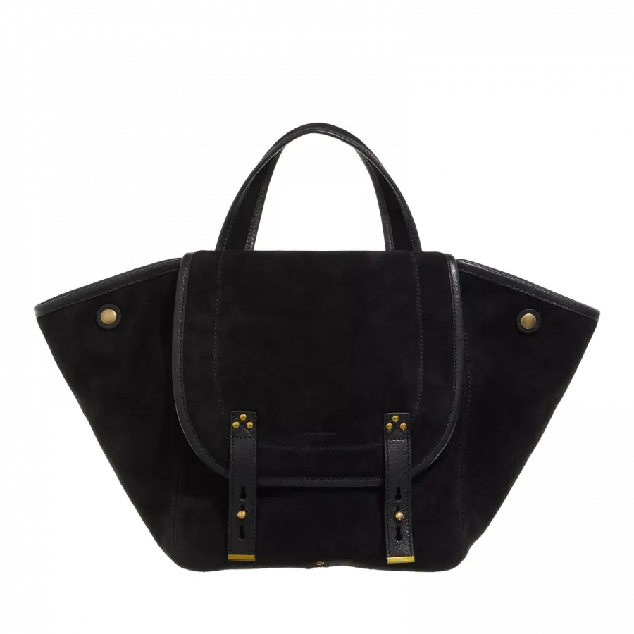 Jerome Dreyfuss - Jerome Dreyfuss Handle Bags Leder Black - schwarz