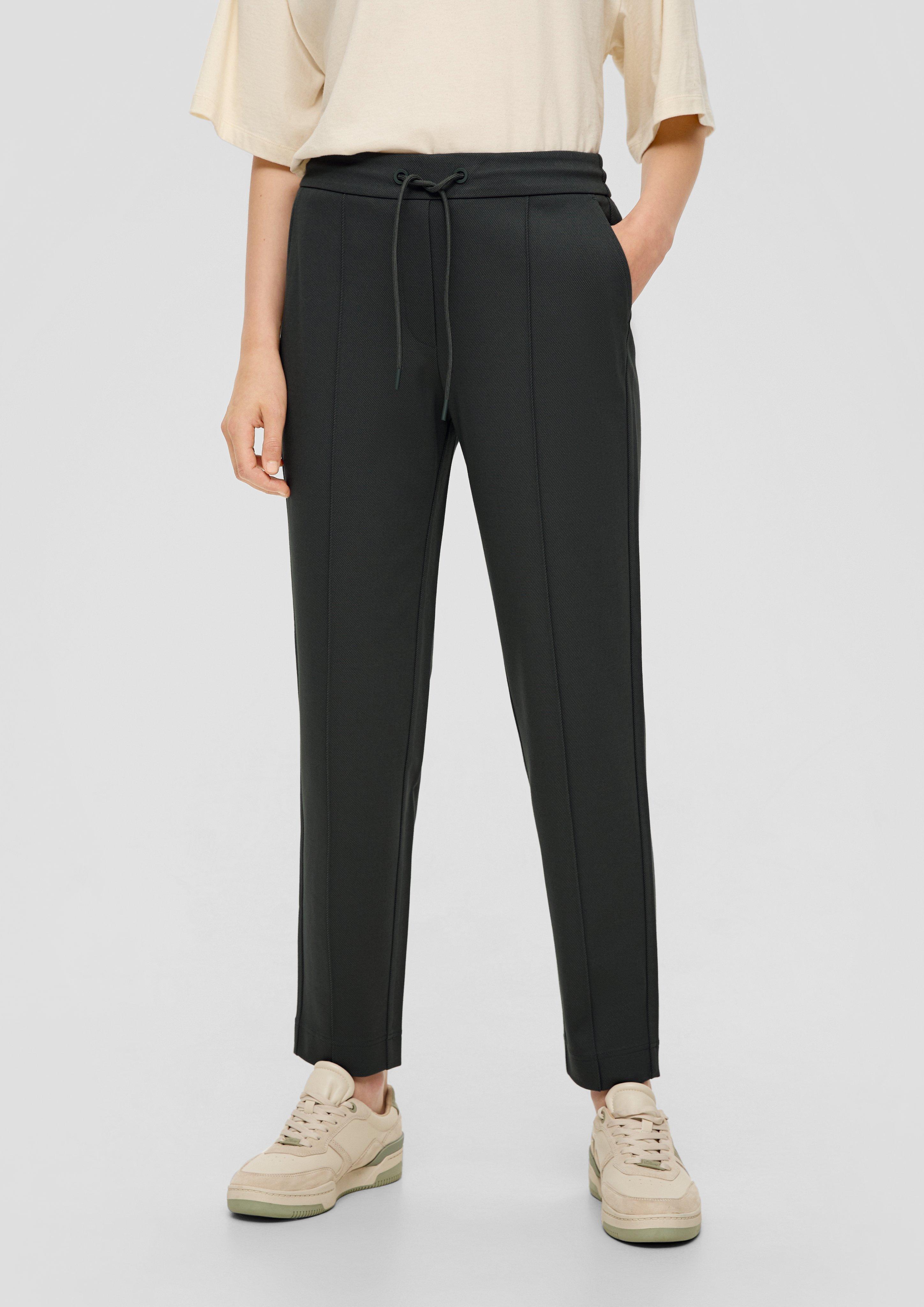 Relaxed: Twill-Joggpant aus Interlock-Jersey  2136567-7909