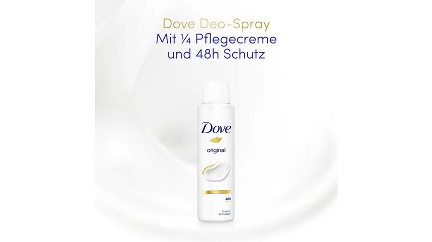 Dove Deospray Antitranspirant Original 0% Alkohol 150 ml