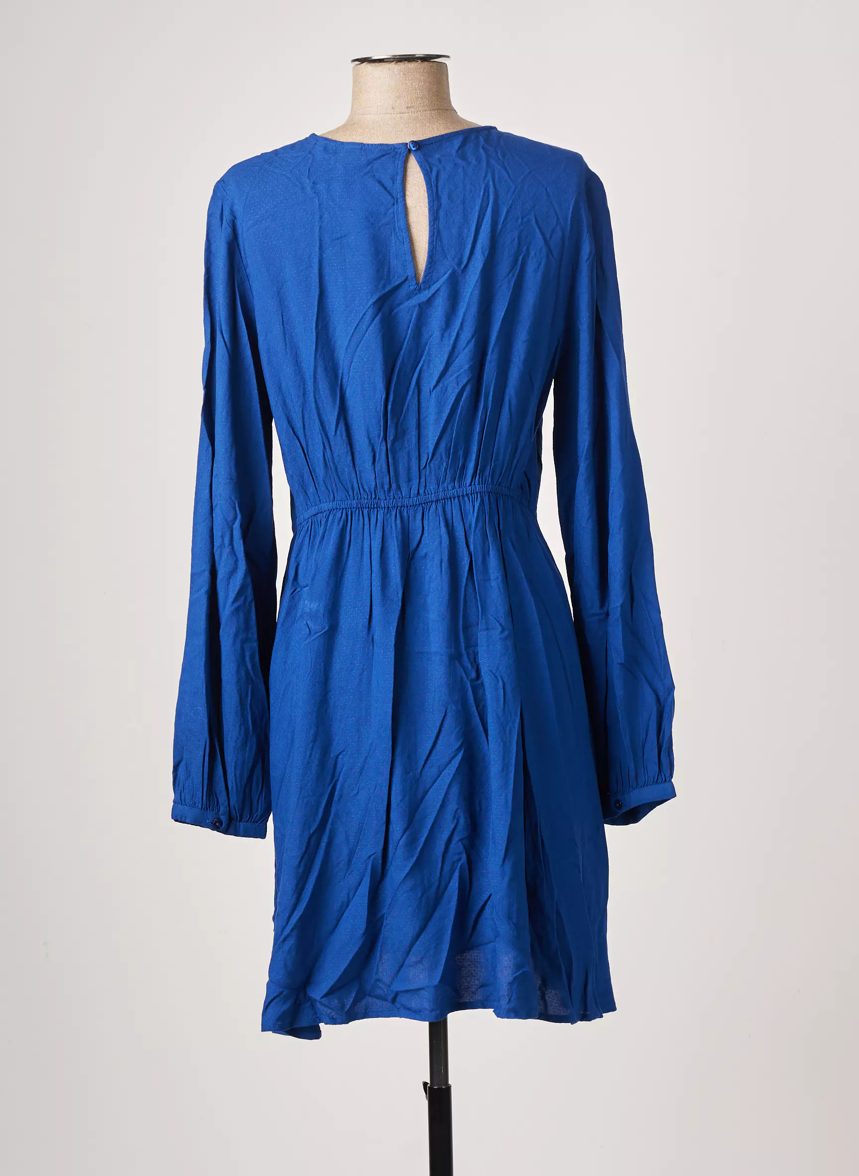 Vero Moda Robes Mi Longues Femme couleur bleu