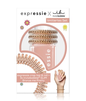 essie expressie x invisibobble SLIM Bronze me Pretty Nagellack-Set 1 Stk