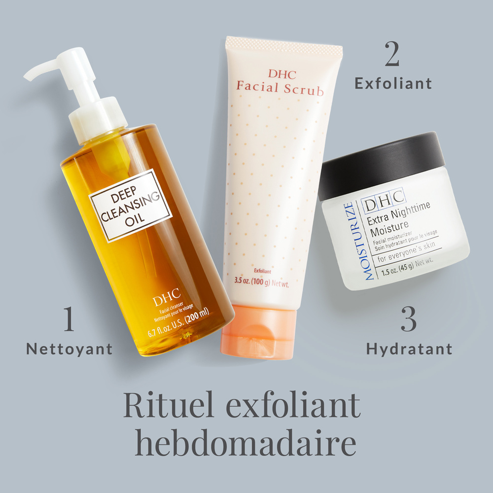 DHC Facial Scrub Exfoliant visage pureté