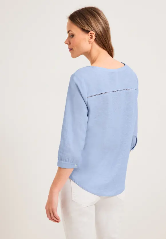 CECIL Chambrée V-Neck Bluse