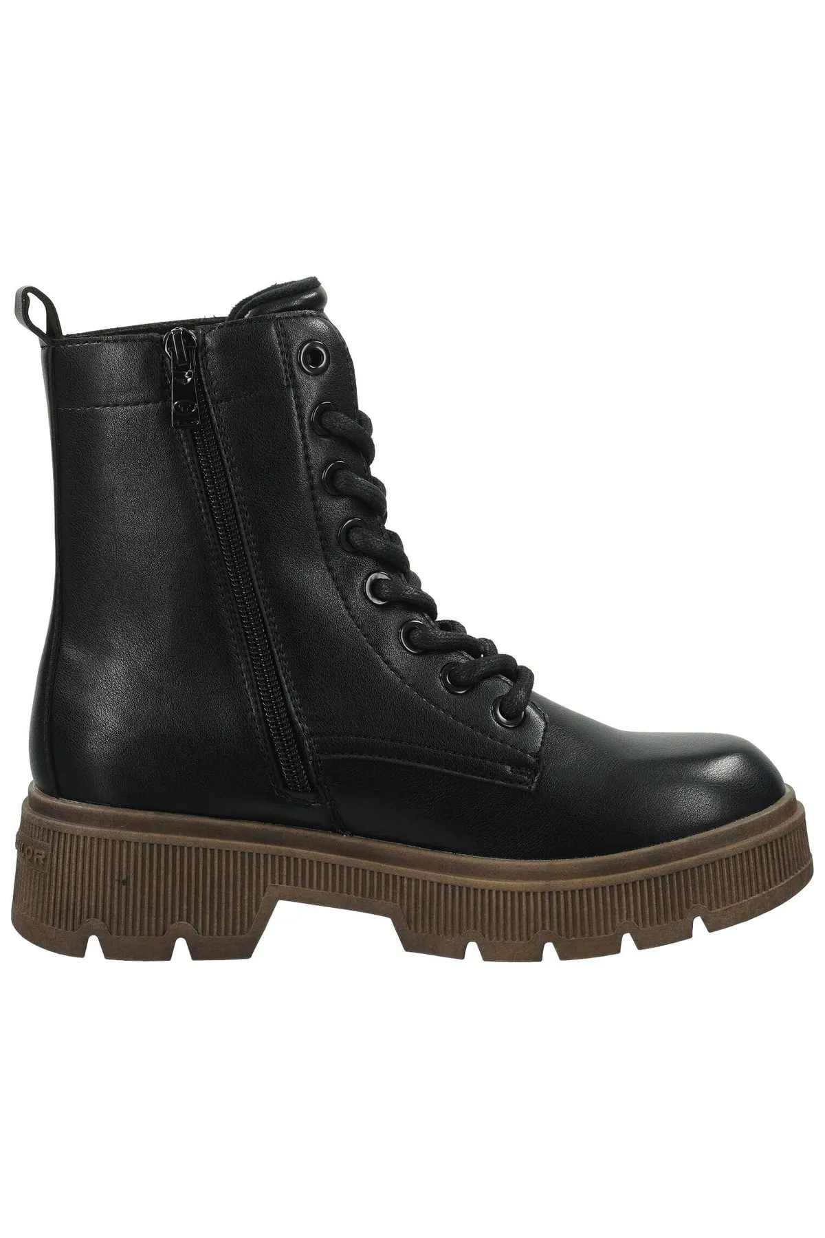 Tom Tailor  Stiefelette - Schwarz - Blockabsatz
