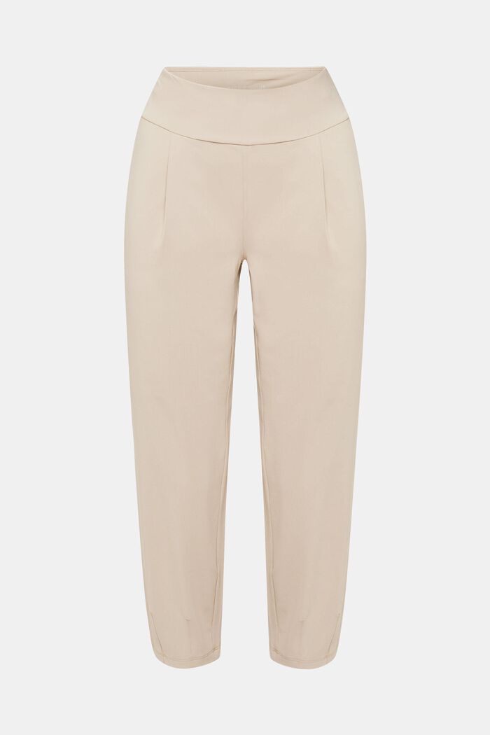 Gecroppte Jersey-Jogger-Pants mit E-DRY-Finish