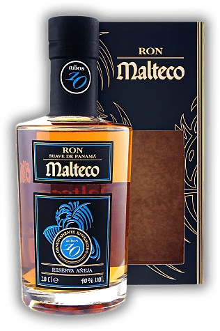 Malteco Reserva Aneja Suave 10 Anos 40% 0,2 Liter Malteco Reserva Aneja Suave 10 Anos 40% 0,2 Liter Weicher Rum aus Panama mit sympathischer Süße und schöner Länge. Alter 10 J. - 0,2	 Liter - Vol 40%