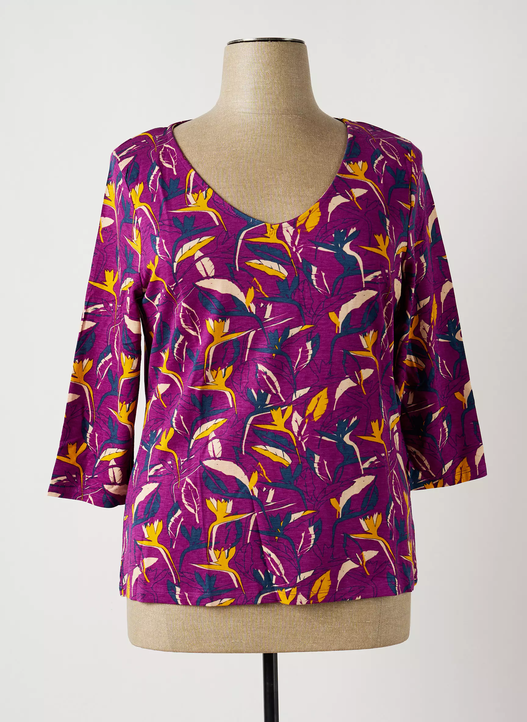 La Fiancee Du Mekong Tshirts Femme couleur violet