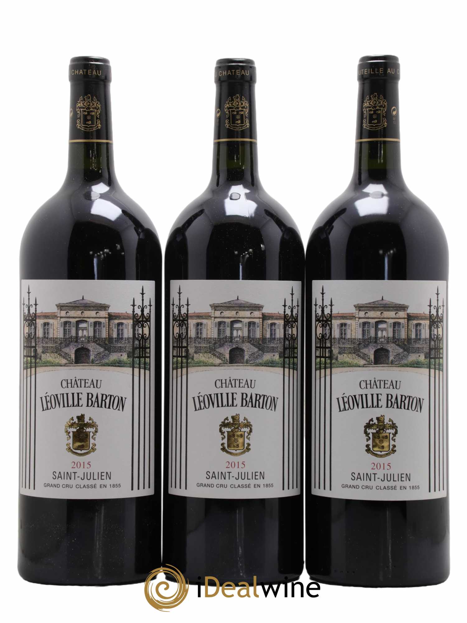 Château Léoville Barton 2ème Grand Cru Classé  2015 - Lot de 6 Magnums