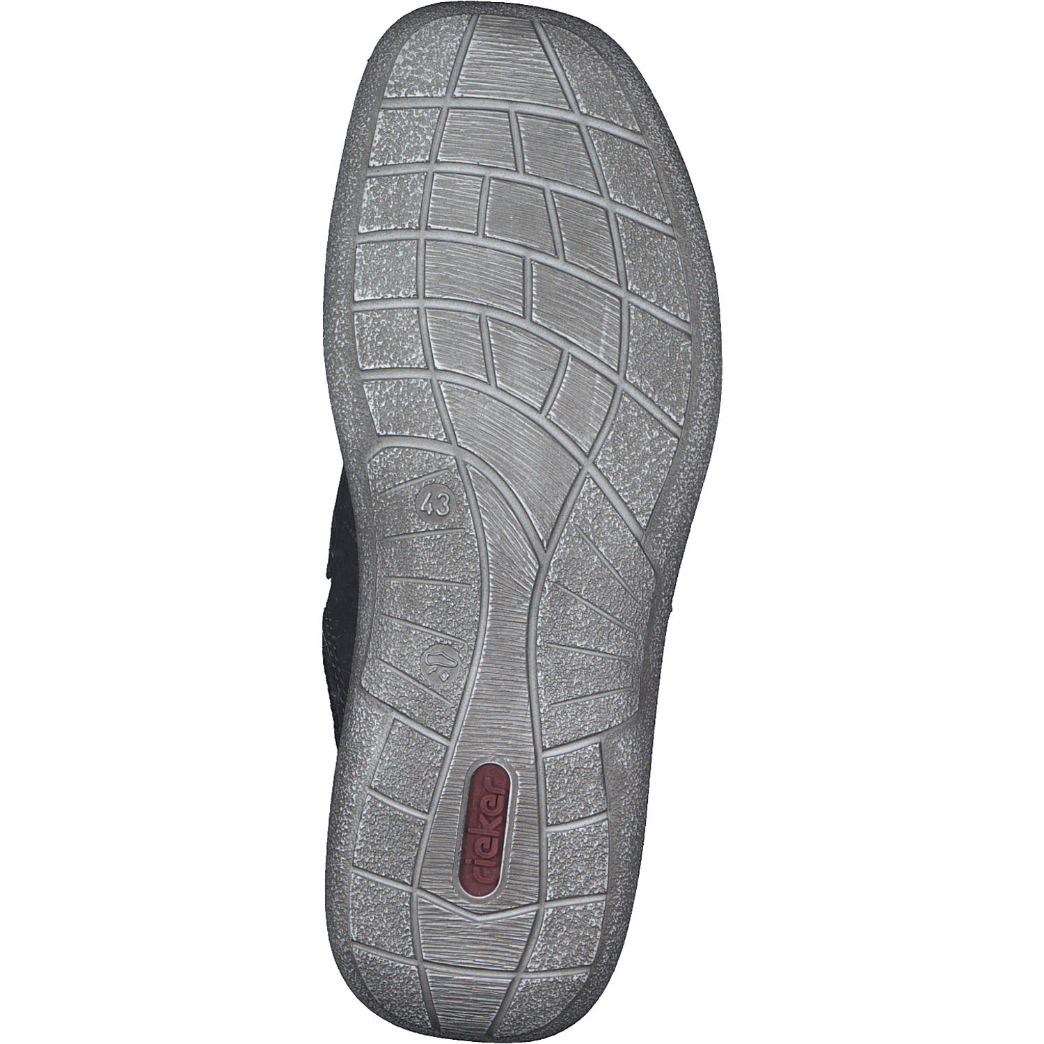 Rieker 03058, Klassische Halbschuhe, Herren, pazifik/atlantis/schwarz