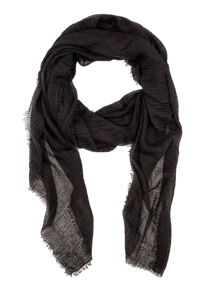 SASSYCLASSY Musselin Schals in Dunkelblau günstig kaufen onesize