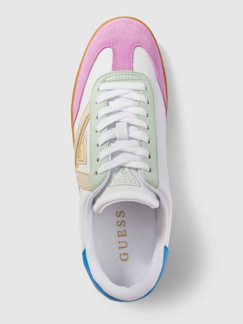 Sneaker mit Colour-Blocking-Design Modell 'AVIANA' in pink