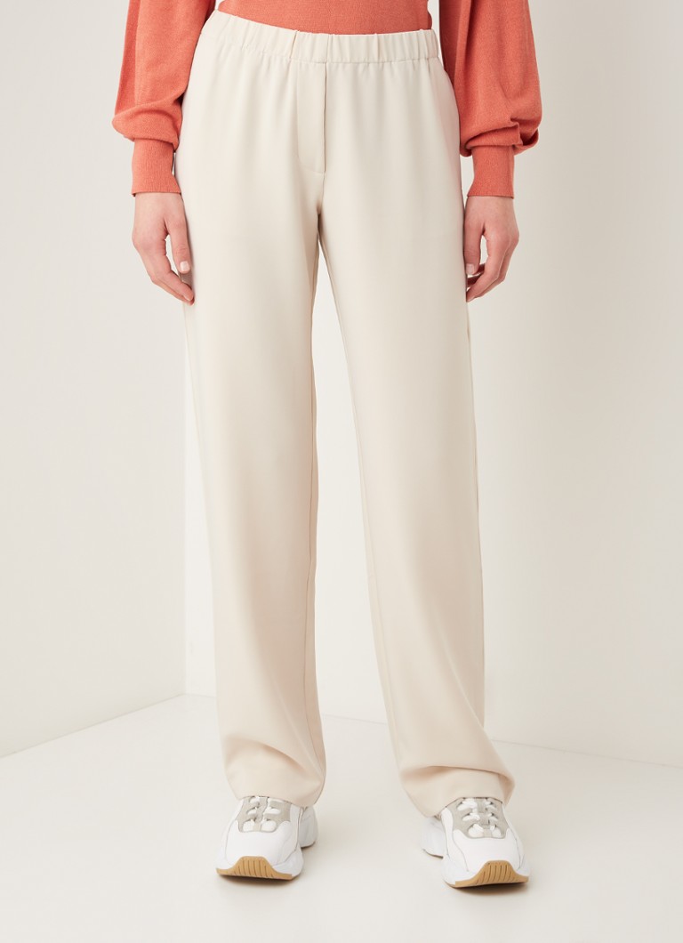 Pantaloni de trening cu talie înaltă, croială dreaptă și buzunare laterale, de la SAMSØE Hoys.