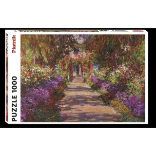 Puzzle - Monet - Weg in Monets Garten (1000 Teile)