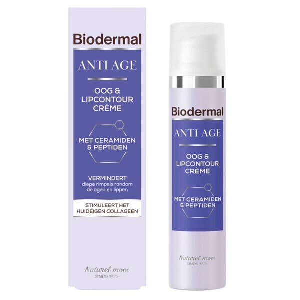 Biodermal Anti-Age Eye & Lip Contour Cream 15ml
