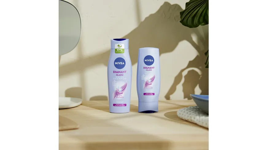NIVEA Diamant Glanz Shampoo mit Diamantpartikeln 250 ml