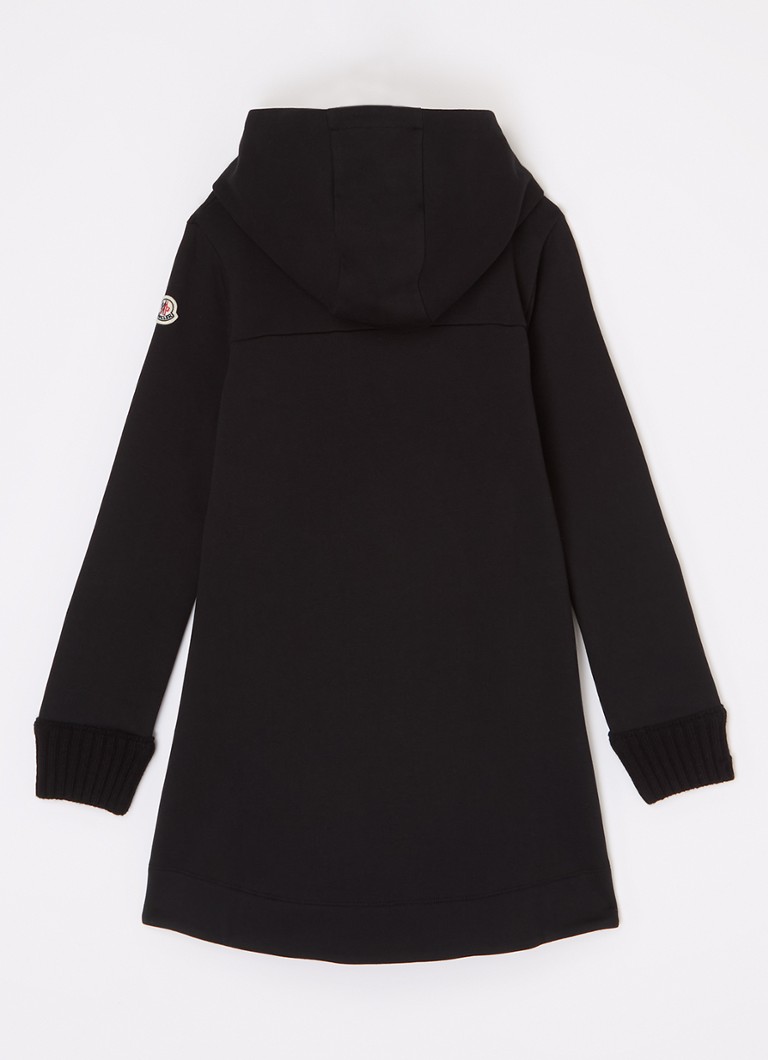 Abito maglione Moncler con logo e strass