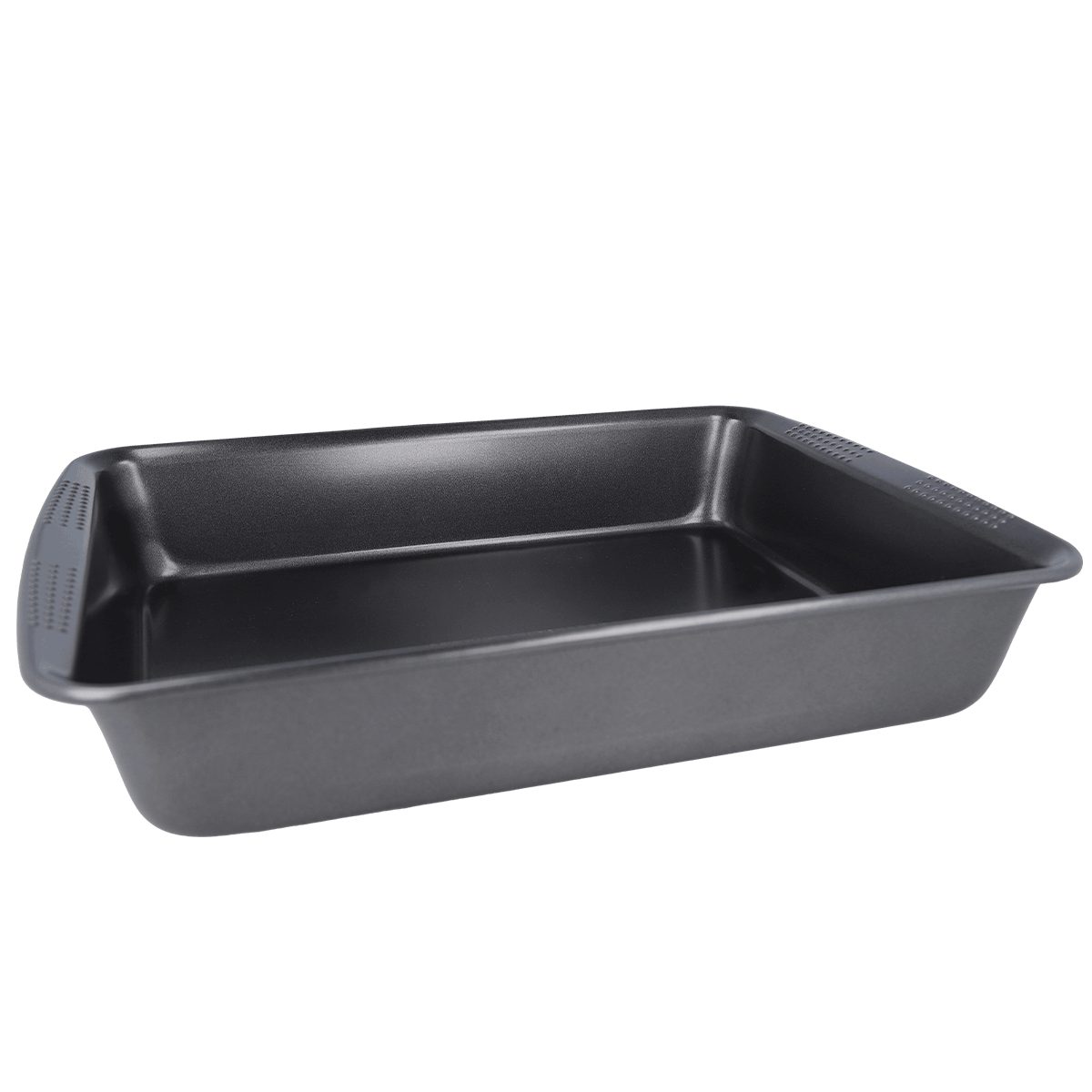 EUROHOME Auflaufform Ofenform hitzebeständig Kuchenform 40 cm mit Antihaftbeschichtung, Karbonstahl, Ofen Backform ofenfest rechteckig