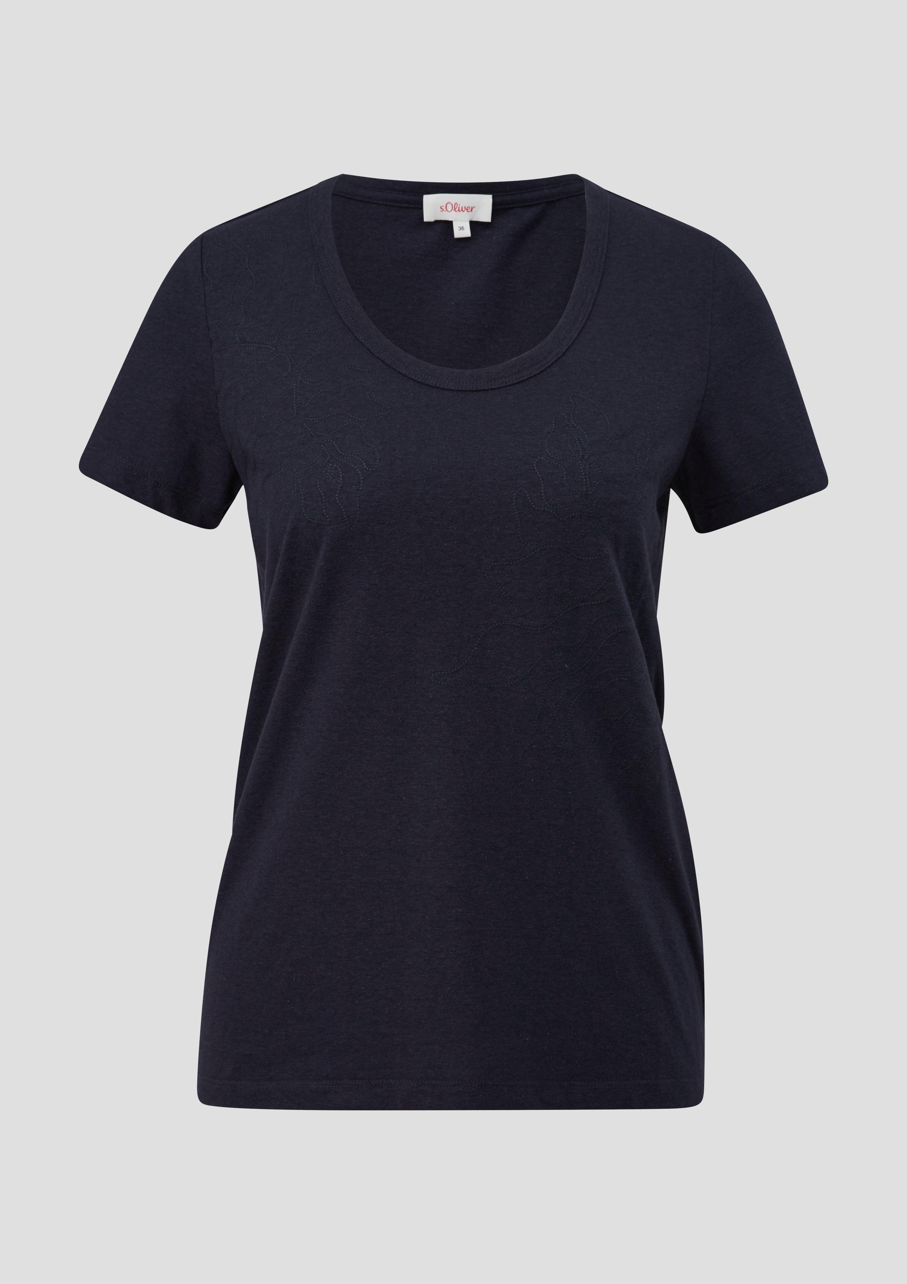 T-Shirt mit Stickerei  2144446-59D1
