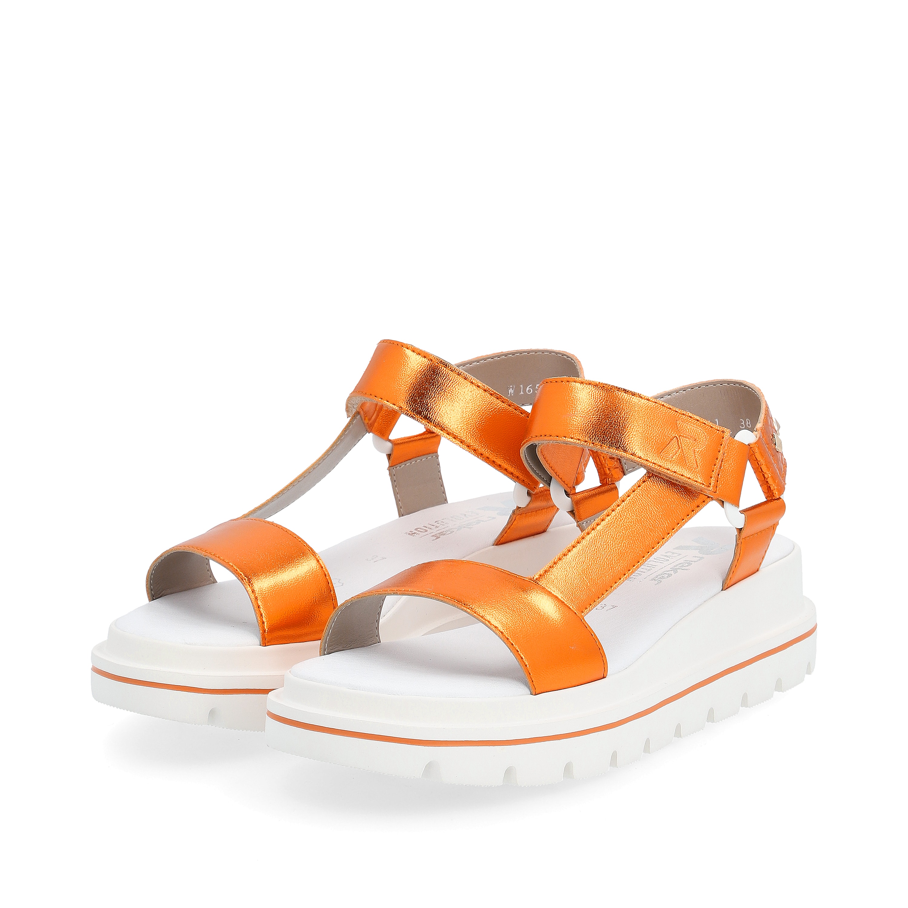 Rieker Damen Riemchensandalen amber