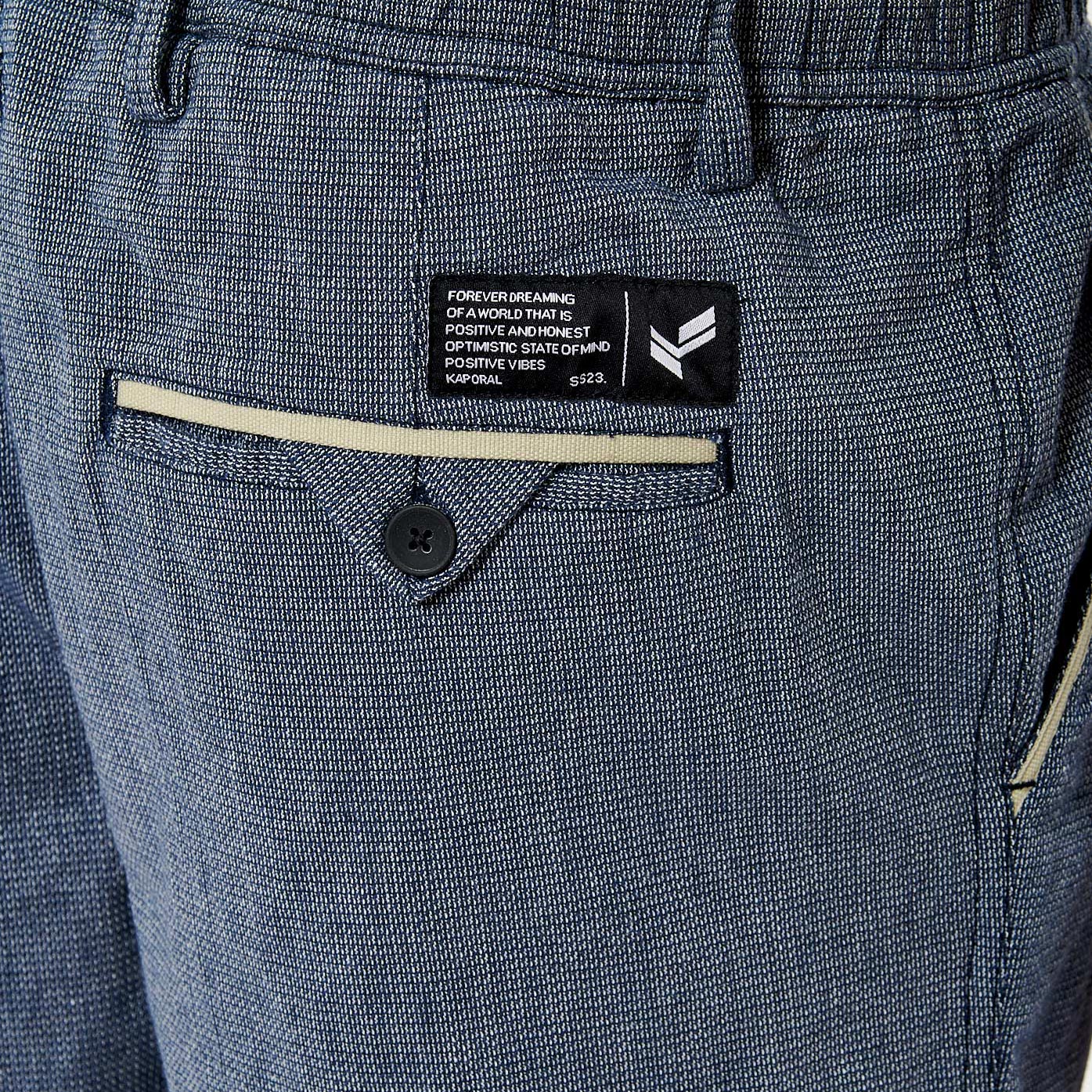 MAORI  Short confort bleu Homme