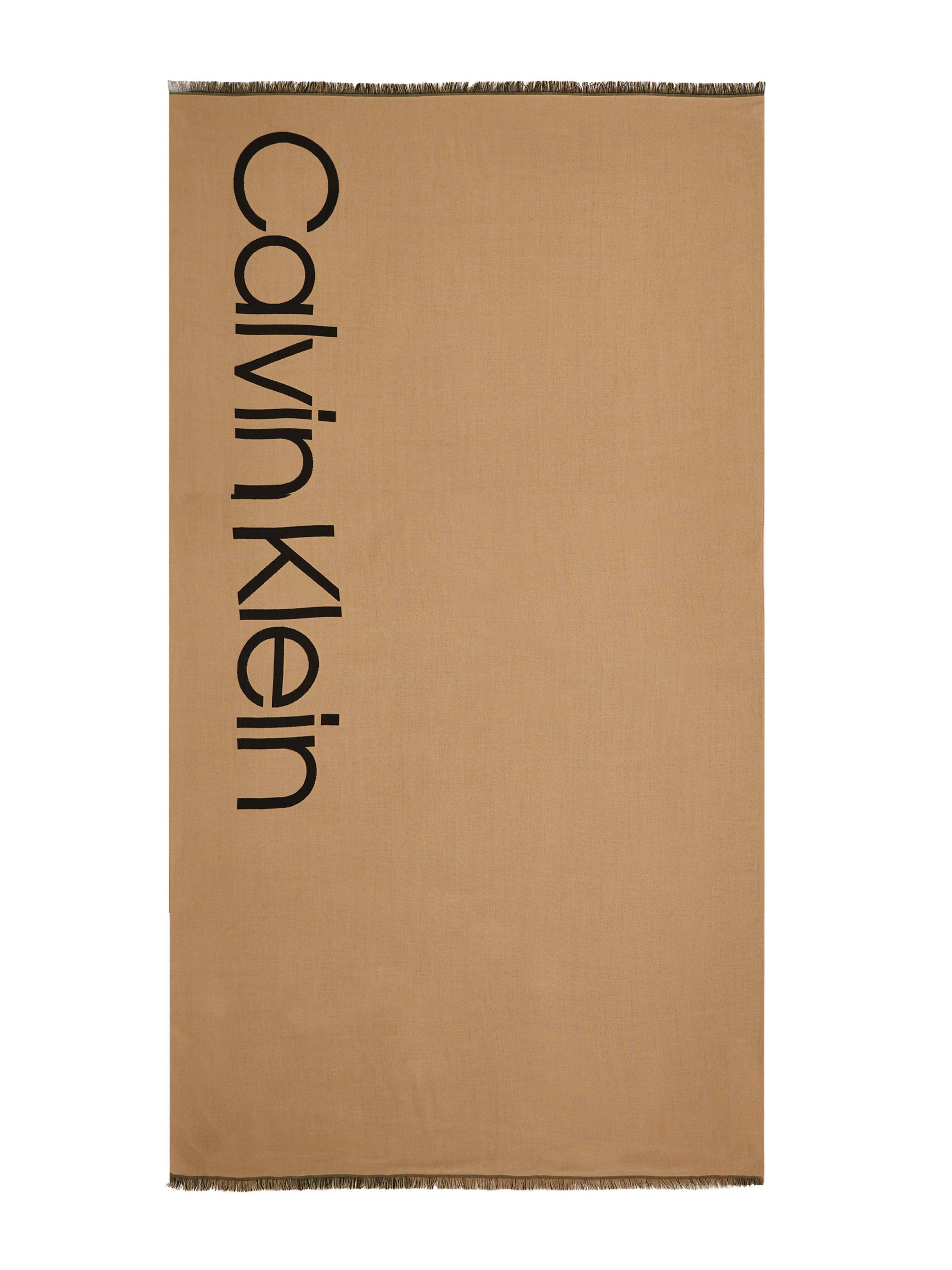Calvin Klein Schal LOGO VIVIAN SCARF 100X200